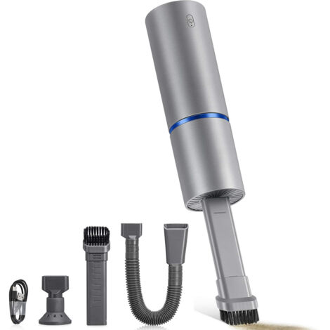 Mini aspirateur, dépoussiéreur et pompe manuelle 3 en 1, petit et sans fil (1/5)