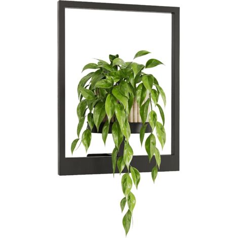 Pack de 1 Macetas de Pared - Sostén Colgante para Plantas para Decoración de Pared, Salón, Ventana o Interior (1/5)