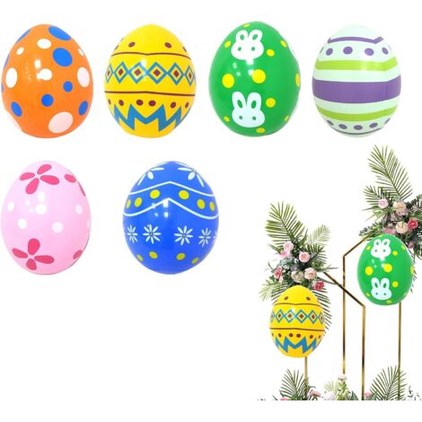 Decoración Pascua: Huevos Inflables – Exterior Primavera Jardín & Terraza (1/5)