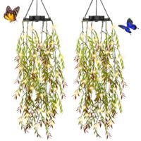Luci Solari da Giardino 2pz – Lampade LED Impermeabili Decorazione Esterno