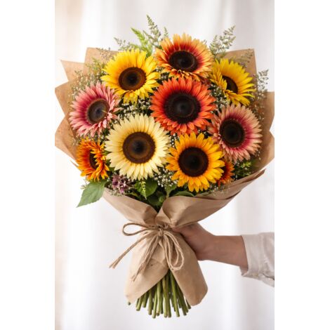 Semillas Girasol Multicolor 50 – Plantas Ornamentales Exterior (1/5)