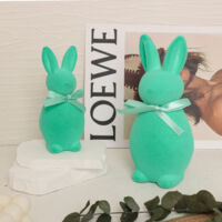 Decoración Pascua Interior – Set Conejos Mesa & Fiesta Cian 14x6.5x7cm