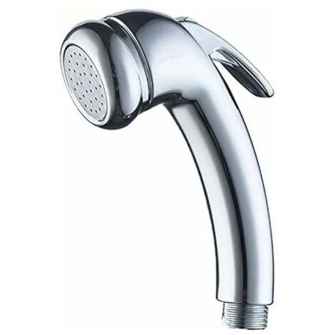 Ahlsen Pommeau de douche en ABS de 1,27 cm On/Off réglable pour camping, douche, toilettes, bateau, douche chromée pour bateaux, caravanes, camping-cars