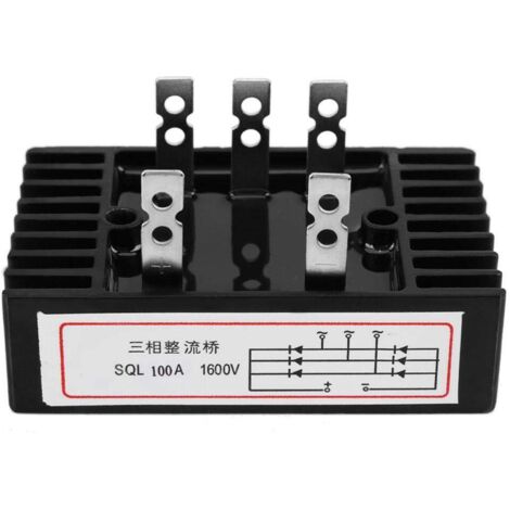 Redresseur Triphasé à Pont de Diodes au Courant Alternatif Pont de Diode de SQL100A 1600V pour le Courant de Commutation