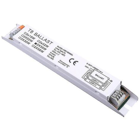 Crea – Ballast électronique T8 2x36W – Tension 220-240V – Longueur 21cm – Largeur 3cm – Fonctionnement silencieux et sans stroboscope