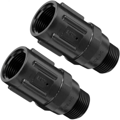 Aiperq – Réducteur de pression 25 PSI – 3/4 pouces – Compatible systèmes d'irrigation goutte à goutte – Vanne à faible débit - 25psi