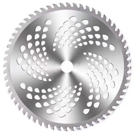 Crea – Lot de 2 lames circulaires 10 pouces 60 dents – Acier inoxydable pour débroussailleuse – Coupe nette des broussailles – Compatible avec Husqvarna, Stihl, Ego