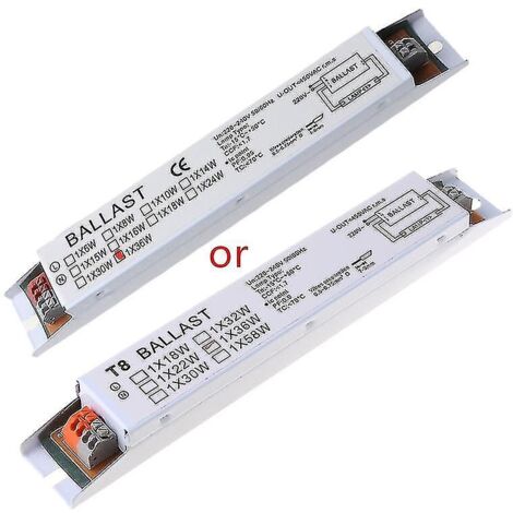Crea – Ballast électronique 36W – Haute efficacité pour 1 lampe – Tension AC 220V – Longueur 21cm – Largeur 3cm – Éclairage intérieur