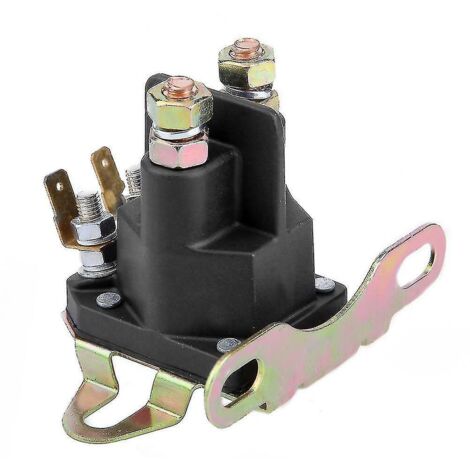 Relais solénoïde de démarreur 4 pôles pour tondeuse à gazon de bateau à moteur Briggs Stratton universel