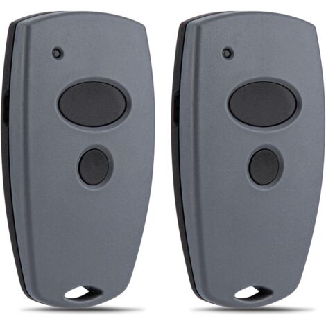 Aiperq – Télécommande manuelle pour porte de garage – Compatible Marantec Digital 302, 384, 304, 313, 321, 323, 131 à 868 MHz – 2 boutons pour contrôle simultané - 868Mhz