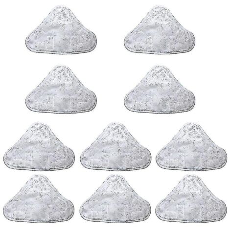 For H2o H20 Mop X5 Steam Steam Cleaner Steam Mop Cloth 10 Pack (1/4)