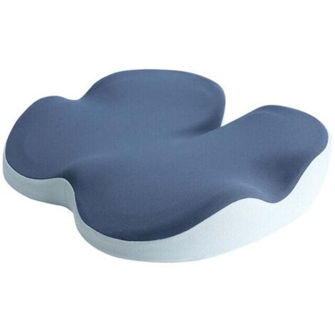 GABRIELLE Coussin de Siège Orthopédique pour Le Mousse à Mémoire de Forme, Coussin de Siège Travel Ease pour Soulager la Douleur Lombaire et la Sciatique (1/5)
