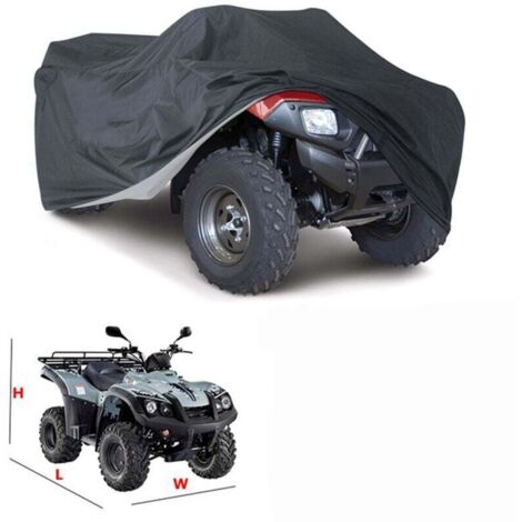GABRIELLE Extérieure Housse Bâche Protection pour ATV Moto Quad Imperméable Anti -UV Camouflage 1406691cm, ATV Quad Cover Lourd Housse de Vélo Electrique, Vêtements de voiture de plage