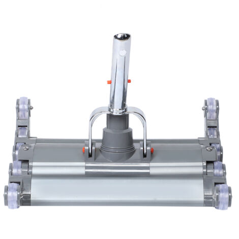 Ej.Life – Aspirateur de piscine 360° en alliage d'aluminium – Nettoyage efficace des débris et poussière – Poignée tournante pour accès facile
