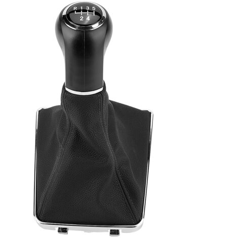 Eosnow Couvercle de botte de guêtre de pommeau de levier de vitesse à 5 vitesses pour Opel Astra III H 1.6 2004-2010