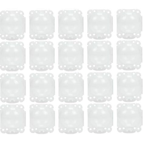 20 Pcs Transparent boîte de greffe de Plantes Boule de Propagation des Racines Usine Boule de greffage à Propagation racinaire marcottage aérien enracinement Boule de Croissance Petit Motte (S)