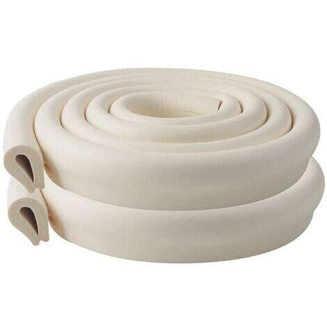 Protection D'Angles Et Rebords Pour Bébés, 2M  2 Set Protection Mousse Sécurité Rouleau De Mousse Antichoc Pour Bébé Sur Coins De Murs,Des Meubles,Bords De Table