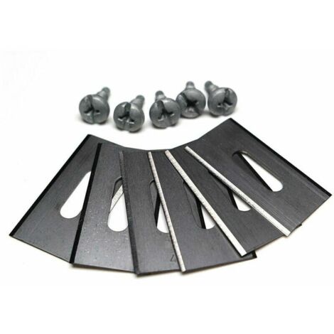 Lot de 30 lames de gazon pour Husqvarna avec double lame aiguisée en acier inoxydable, (1/5)