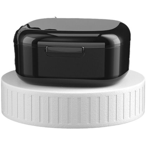 Boîte de Dentier avec Passoire, Portable Boite Appareil Dentaire, Boîtes pour Prothèses Dentaires, Boîte de Retenue Orthodontique, Boîte de Nettoyage de Retenue (1/4)