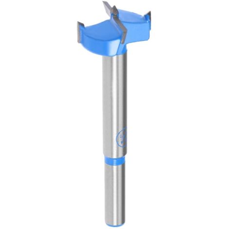 Forstner Forets 24 mm, ouvre-tarière en carbure de tungstène pour scie cloche à bois, perçage de trous de charnière pour le travail du bois (bleu, gris) (1/5)