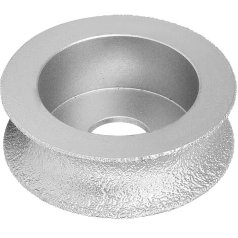 Meule abrasive concave en diamant brasé de 7,3 cm pour verre en céramique de pierre2.0cm (1/5)
