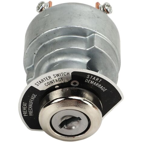 ,Interrupteur d'allumage 183827, interrupteur à clé de démarreur pour moteur Kubota D722 D902 D1005 D1105 D1305 V1205 V1305 V1505 (1/5)