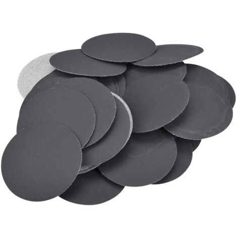 50pcs (1500) Disques de Ponçage Tampons 50mm Papier à Poncer Assorti Ponçage Papier de Polissage Granularité pour Ponceuse Orbitale Aléatoire (1/5)