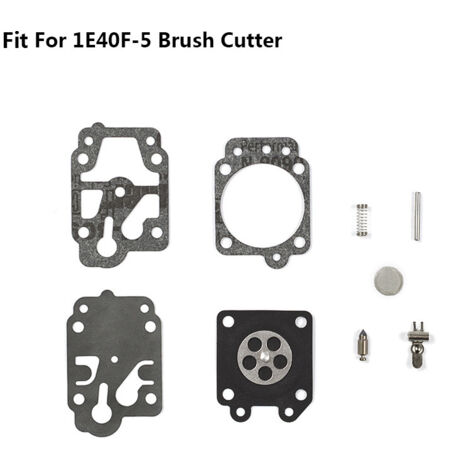 Nouveau Kit de réparation de carburateur accessoires de tondeuse à gazon Machine de découpe de brosse Kit de réparation de tronçonneuse carburateur de tondeuse à gazon 1E40F-5 (1/5)