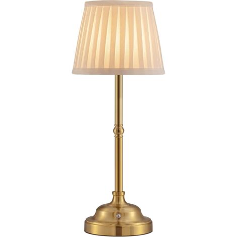 Lampe de table portable sans fil,rechargeable, lumière à intensité variable