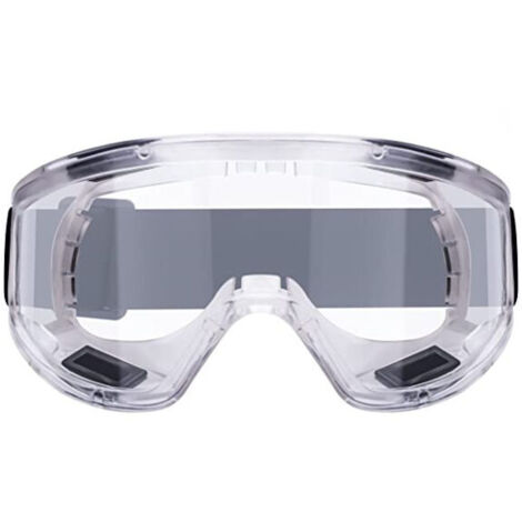 Lunettes de Protection Anti-buée Surlunettes de Sécurité Anti-rayures Idéal pour Bricolage, Chimie, Travaux, Chantiers,TRIMEC (1/5)
