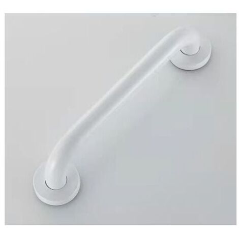 Blanc 400mmBarre d'Appui Douche , Poignée de Douche de Sécurité, Barre d'Appui WC Handicapé, Barre de Soutien pour Toilette, Barre de Maintien Douche et WC TRIMEC