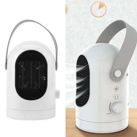 Chauffage Portable 600W, Rotation à 180 °, chauffage rapide, silencieux, pour bureau, maison, EU, 220V/50HZ