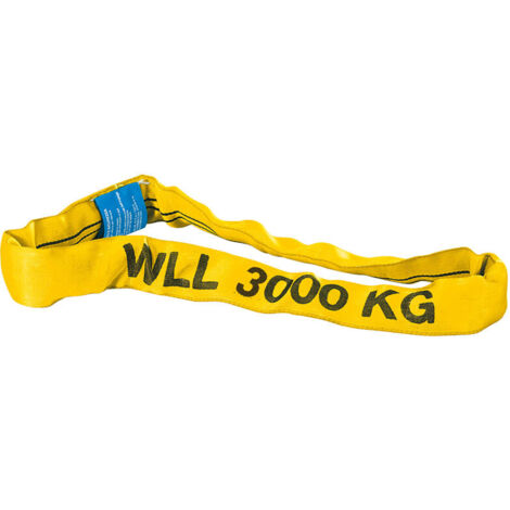 Cordes rondes en polyester pour levage 3 tonnes 3 m