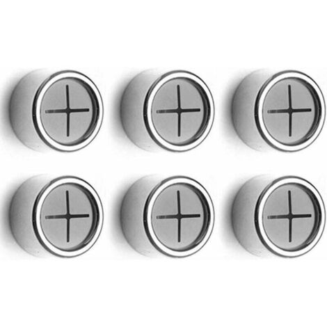 6 Pièces Attache Torchon,Accroche Torchons Adhesif,Accroche Torchon Ventouse Torchon Cuisine,Porte Torchon Ventouse Pour Salle De Bain,Armoire Et Placard (ABS Rond) (1/5)