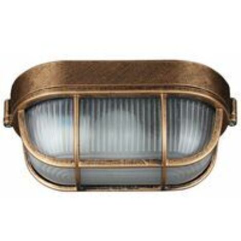 Applique D'extérieur,Lampe Ovale En Aluminium Moulé Sous Pression Applique,Murale Marine Nautique Lumière Vintage Industrielle,Lampe De Bateau,Décoration Mur Patio Couloir Lampes (1/5)