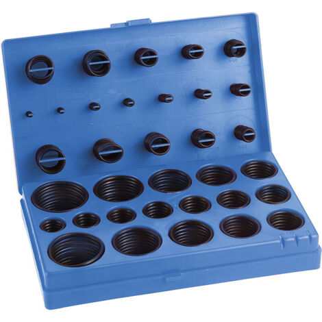 COFFRET DE JOINTS TORIQUES 419 PCS CAOUTCHOUC POUCES PLOMBERIE 0299/P (1/2)