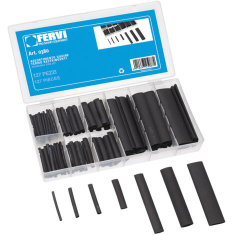 ASSORTIMENT 127 GAINES RÉTRÉCIR LES TUBES FERVI 0380 (1/2)