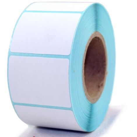 Lot de 800 étiquettes autocollantes blanches 60 mm x 30 mm pour bocaux de congélation Imprimantes (1/5)
