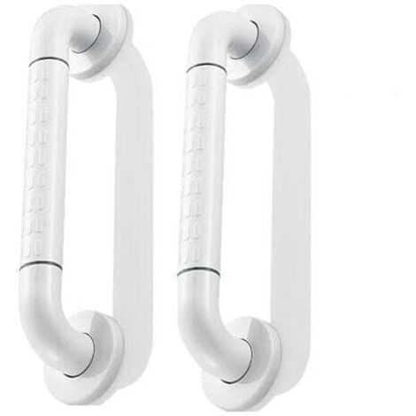 Poignée douche ventouse, Barre D'appui WC en acier Inoxydable avec Fluorescence, 40 cm (1/4)