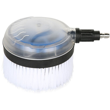 Brosse de lavage rotative, accessoires de nettoyeur haute pression, connecteur rapide universel, outil de nettoyage de terrasse de voiture, maison, bureau, terrasse (1/5)