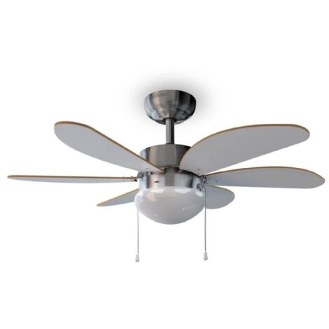 Cecotec EnergySilence Aero 350 ventilatore a soffitto bianco legno (1/5)