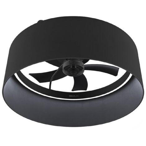 Ventilatori da soffitto EnergySilence LampAero 650 Black Design Cecotec (1/5)