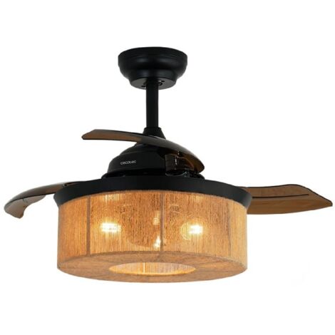 Ventilatori da soffitto EnergySilence Aero 3600 Invisible Natural Style Cecotec (1/5)