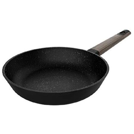Padella de 28 cm de in alluminio fuso de di alta qualità, ha 6 strati e rivestimento de massimo antiaderente Teflon™ Rivestimento antiaderente, senza PFOA de, con fondo diffusore calor Full Induction (1/5)