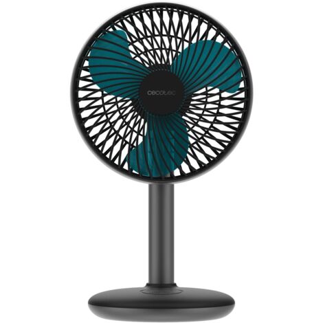 Ventilatore da tavolo con batteria da 4000 mAh, controllo touch e 4 velocità. (1/4)