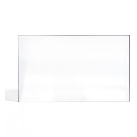 Vitre Supra 512 - Verre Rectangle pour poêle à bois - 451 x 279 mm (L1 x H1) - 4 mm (1/5)