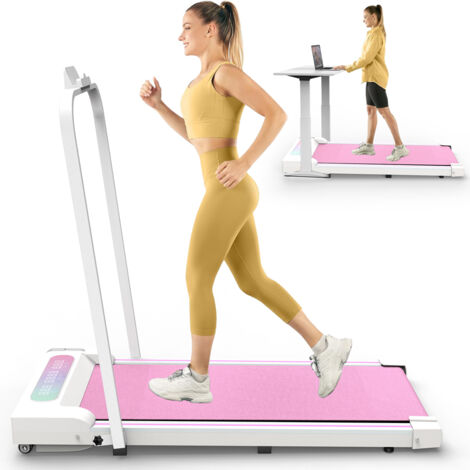 Tapis de course pliable mini Walking Pad pour maison et bureau, moteur 2,5 CV, vitesse max 8 km/h, compact et facile à ranger, pour marche et course