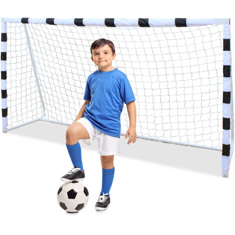 But de football portable enfants avec filet 305x201 cm, idéal pour jardin, loisirs et entraînement football