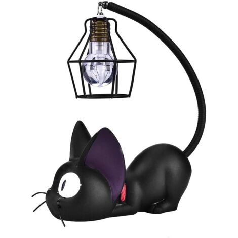 Luz Noturna de Gato em Resina, Luminária de Mesa Decorativa para Quarto (1/5)