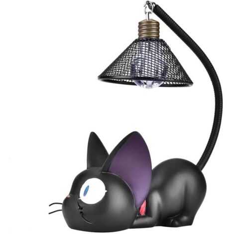Luz Noturna LED de Gato para Crianças, Luminária de Cabeceira Fofa para Decoração do Quarto
